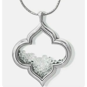 NWT Brighton Silver Toledo Convertible Long Necklace